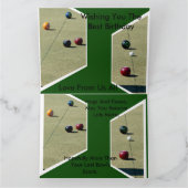 Die Maße der Sonnenwüsten, die große Grußkarte. Karte (Innenseite)