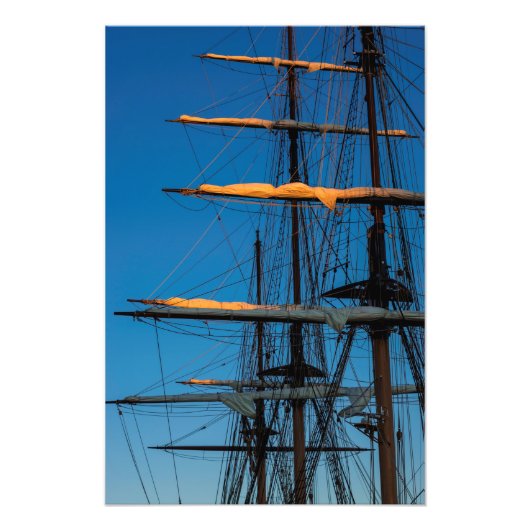 Die Masten durchlaufen Fotodruck (Vorne)