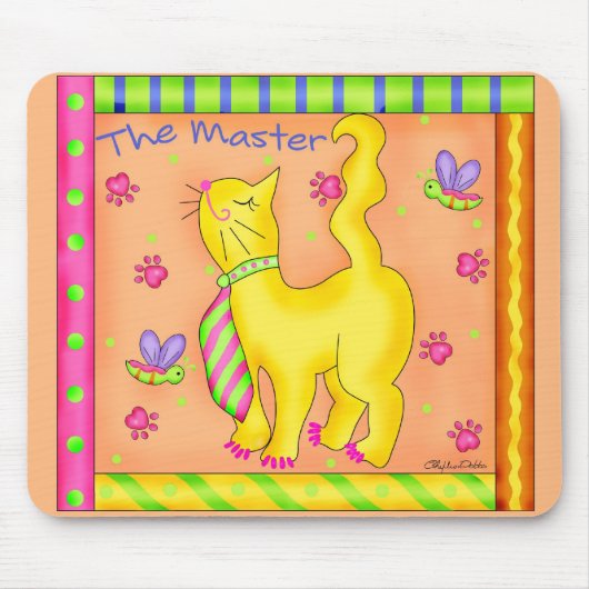 Die Master Cat Mouse Pad Mousepad (Vorne)