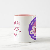 Die Material-Tasse Zweifarbige Tasse (Mittel)