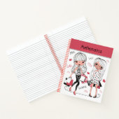 Die Mathe Girls Notizblock (Innenseite)