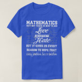 Die Mathematik der coolen Mathematik lehrt uns vie T-Shirt (Design vorne)