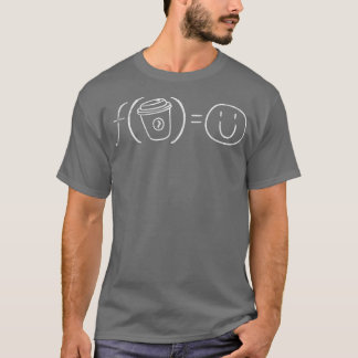 Die Mathematik der Kaffeewissenschaft störte T-Shirt