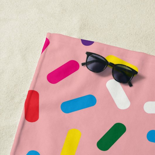 Die mattierte Erdbeere besprüht Badetuch (Beispiel)