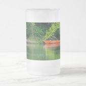 Die Mattierte Tasse des Orangen Bootes (Mittel)