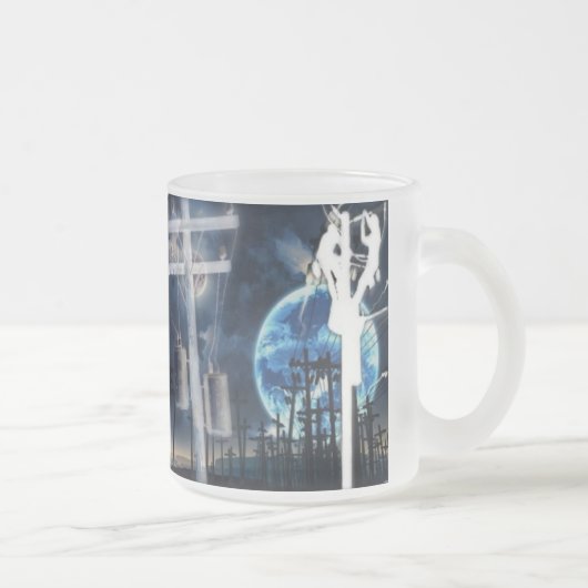 Die mattierte Tasse des Störungssuchers (Rechts)