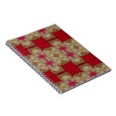 Die Mauer aus Zement, goldfarben Notizblock (Rechte Seite)