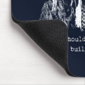 Die Mauer der einheimischen Immigranten aus Amerik Mousepad (Ecke)