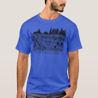 Die Mauer des Westerns T-Shirt