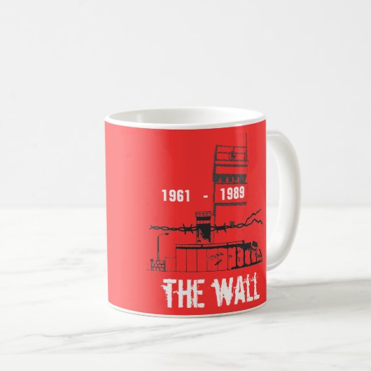 Die Mauer Kaffeetasse (VorderseiteRechts)
