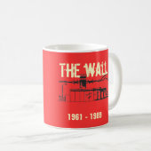 Die Mauer special Design Kaffeetasse (VorderseiteRechts)