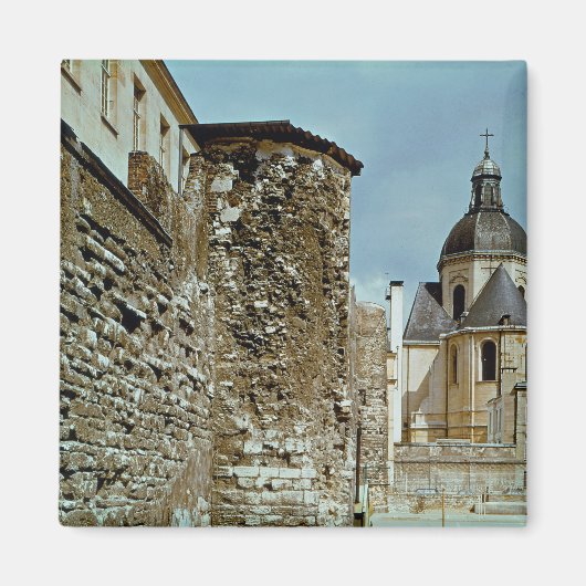 Die Mauer von Philippe Auguste, rue des Jardins Magnet (Vorne)