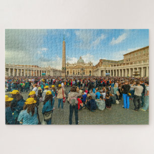 Die Mauer vor dem Petersdom, Rom, Italien Puzzle
