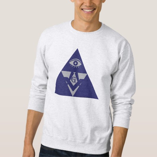Die Maurer-Pyramide Sweatshirt (Vorderseite)