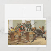 Die Maus im Klassenzimmer, Arthur Thiele Postkarte (Vorne/Hinten)