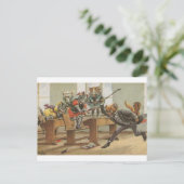 Die Maus im Klassenzimmer, Arthur Thiele Postkarte (Stehend Vorderseite)