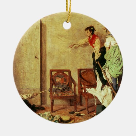 Die Maus Keramikornament (Vorne)