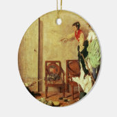 Die Maus Keramikornament (Links)