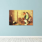 Die Maus Leinwanddruck (Insitu (Holzboden))