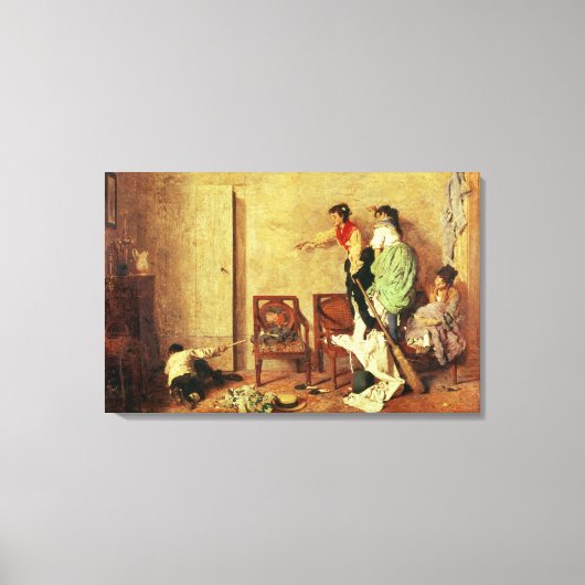 Die Maus Leinwanddruck (Vorderseite)