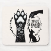 Die Maus-Pad der Katzen gerettet Mousepad (Vorne)