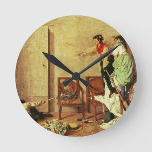 Die Maus Runde Wanduhr