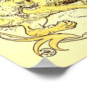 Die Maus und der Löwenkrane Poster (Ecke)