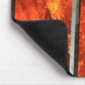 Die Maus unten brennen! Mousepad (Ecke)