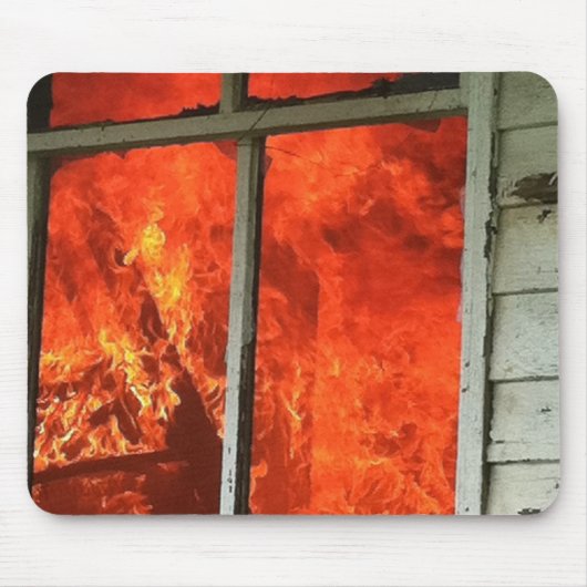 Die Maus unten brennen! Mousepad (Vorne)