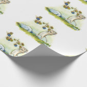 Die Maus von der Brambles Kunst. von Alissa Hansen Geschenkpapier (Ecke)