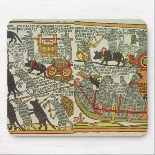 Die Mäuse begraben die Katze, Russen, Ende des 18 Mousepad