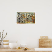 Die Mäuse begraben die Katze, Russisch, Ende des 1 Poster (Küche)