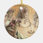 Die Mäuse säen von Beatrix Potter Keramik Ornament (Vorne)
