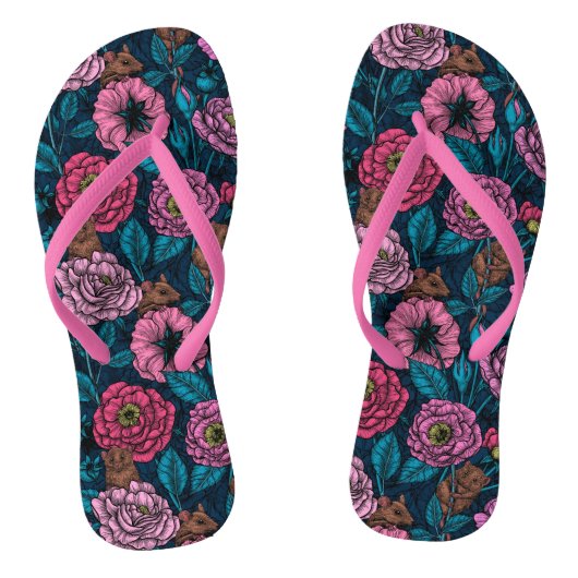 Die Mäuseparty Badesandalen (Fußbett)