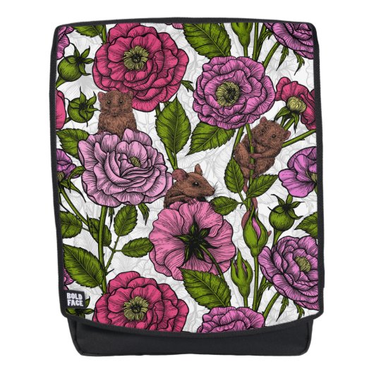 Die Mäuseparty Rucksack (Vorderseite)