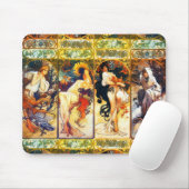 Die Mausunterlage mit vier Jahreszeiten Mousepad (Mit Mouse)