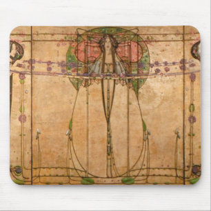 Die May Queen - Margaret Macdonald Mackintosh Mousepad