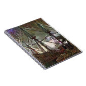 Die Mayflower 2 in A.I. Kunst skurril Notizblock (Rechte Seite)