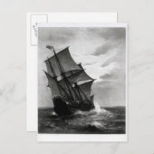 Die Mayflower Postkarte (Vorne/Hinten)
