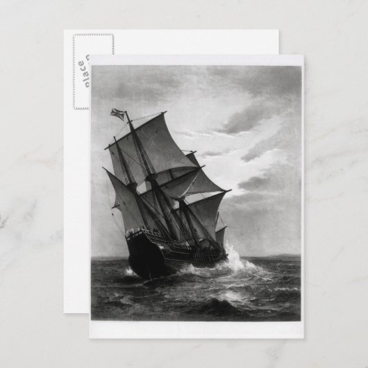 Die Mayflower Postkarte (Vorne/Hinten)