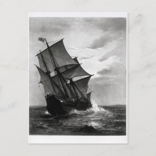 Die Mayflower Postkarte (Vorderseite)