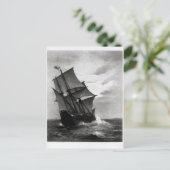 Die Mayflower Postkarte (Stehend Vorderseite)