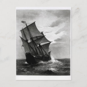 Die Mayflower Postkarte