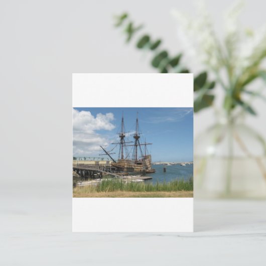 Die Mayflower Postkarte (Stehend Vorderseite)