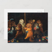 Die Maypole von Louis Wain Postkarte (Vorne/Hinten)