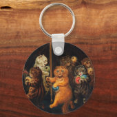 Die Maypole von Louis Wain Schlüsselanhänger (Vorderseite)