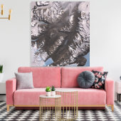 Die McMurdo Dry Valleys Leinwanddruck (Insitu (Wohnzimmer))