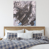 Die McMurdo Dry Valleys Leinwanddruck (Insitu (Schlafzimmer))