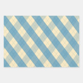 Die MeanClique Blue-Raute Geschenkpapier Set (Vorderseite 2)