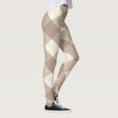 Die MeanClique-Raute Brown Leggings (Rechts)